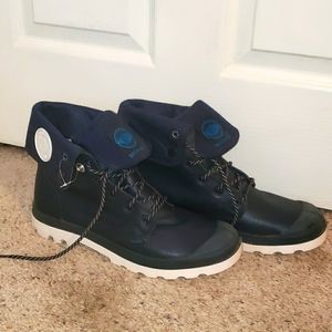 Palladium waterproof shoes, high tops
